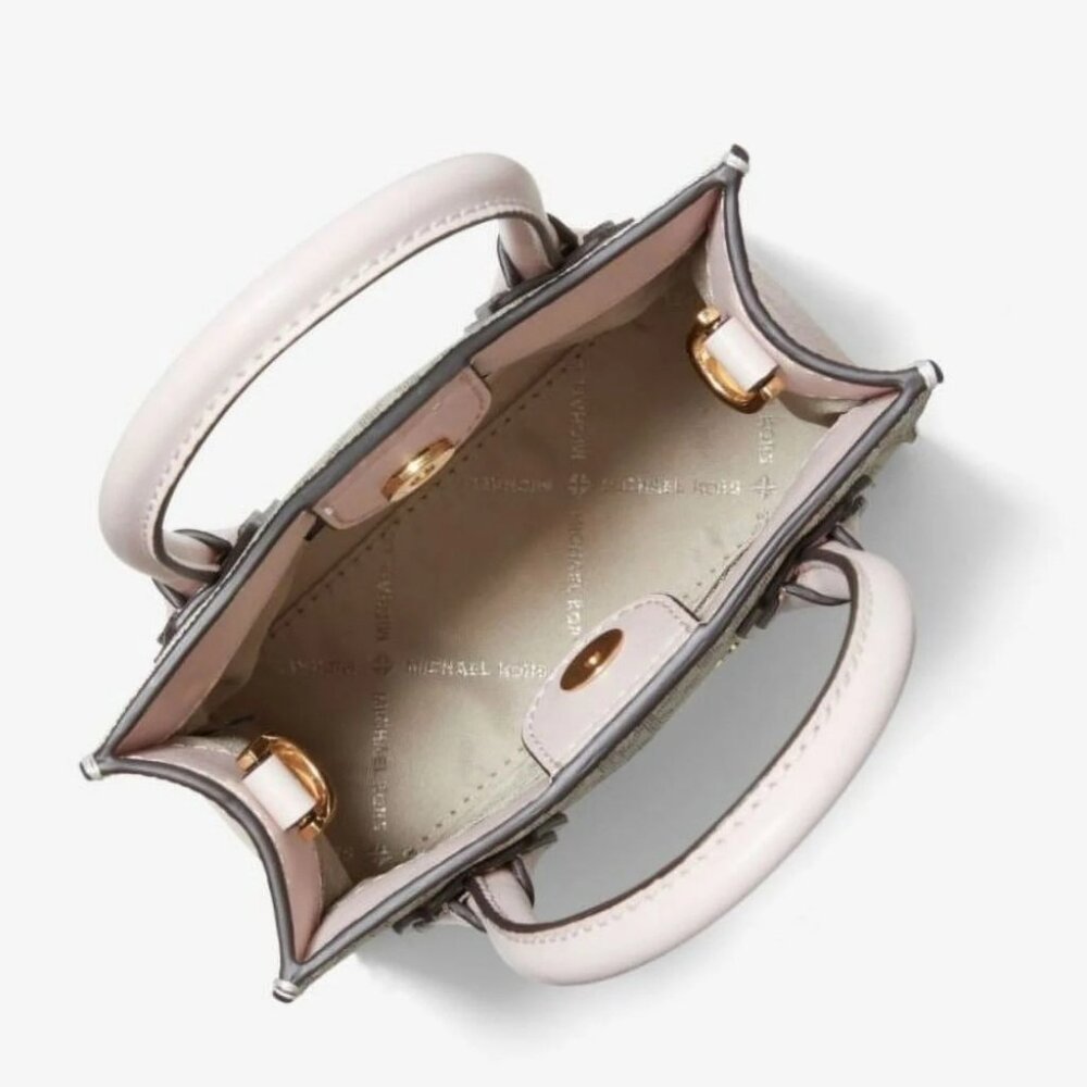 Michael Kors Mercer Extra Small Logo Leather Crossbody Bag Christmas Gift - Picture 3 of 3